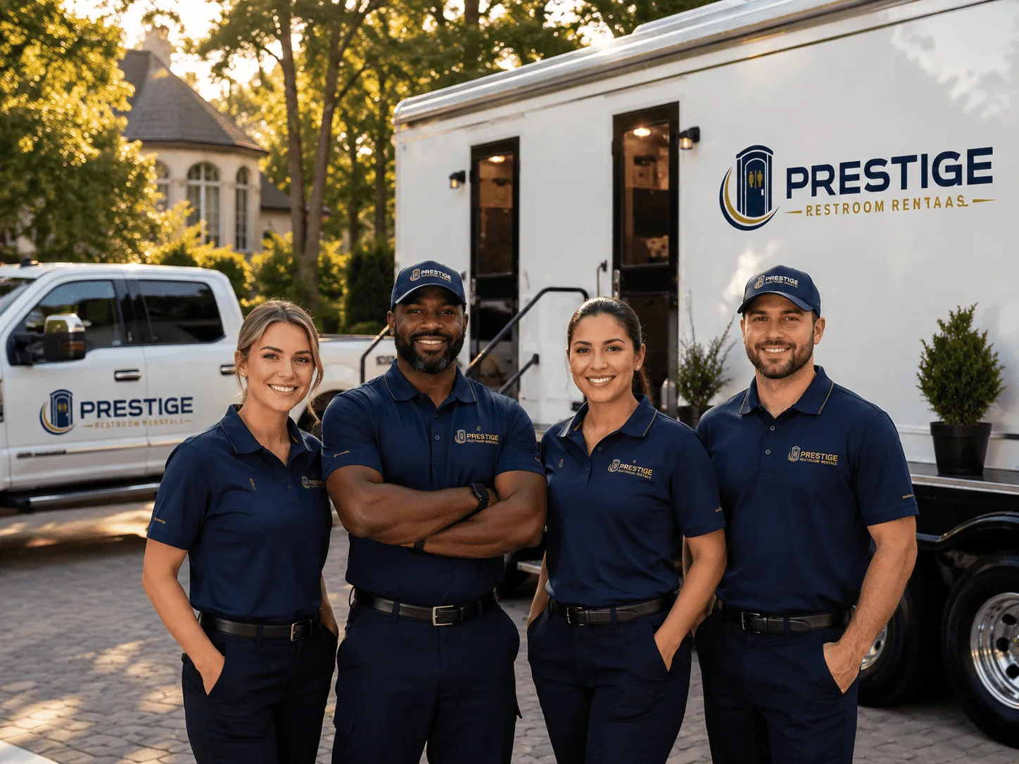 Trusted Luxury Portable Restrooms company in Douglas, ND
